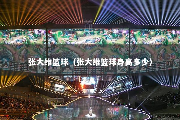 张大维篮球（张大维篮球身高多少）