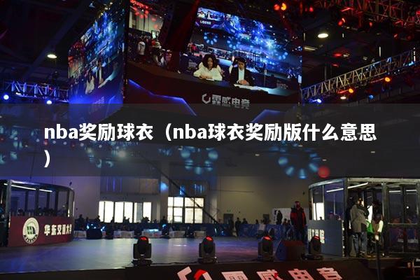 nba奖励球衣(nba球衣奖励版什么意思)