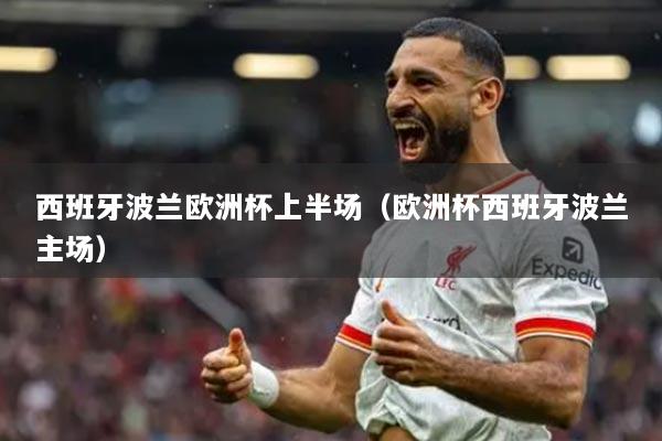 西班牙波兰欧洲杯上半场（欧洲杯西班牙波兰主场）