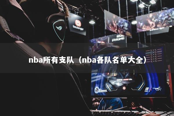 nba所有支队(nba各队名单大全)